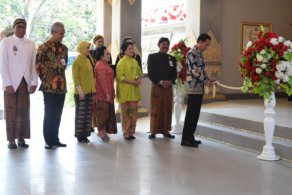Peresmian Museum Keris Oleh Presiden Joko Widodo